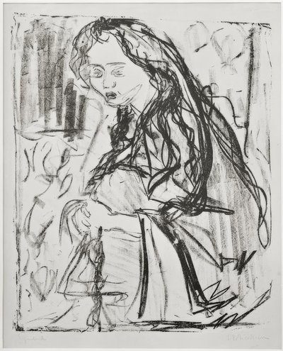 Ruth in a Morphine Dream by Ernst Ludwig Kirchner